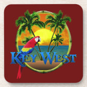 Key West Sunset Bier Onderzetter (Voorkant)