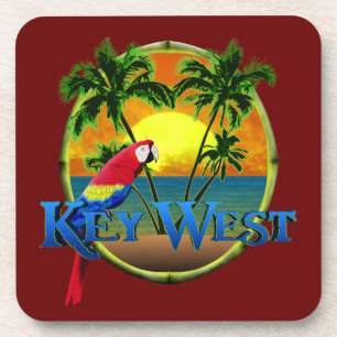 Key West Sunset Bier Onderzetter