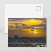 Key West Sunset Briefkaart (Voorkant / Achterkant)