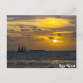 Key West Sunset Briefkaart (Voorkant)
