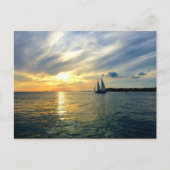 Key West Sunset Briefkaart (Voorkant)
