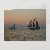 Key West Sunset Briefkaart (Voorkant)