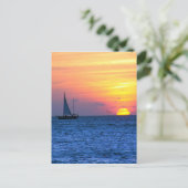 Key West Sunset Briefkaart (Staand voorkant)