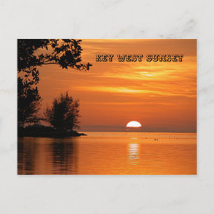 Key West Sunset Briefkaart