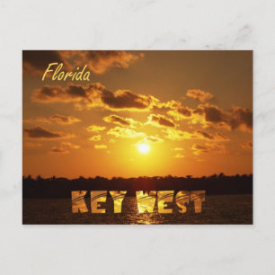Key West Sunset Briefkaart