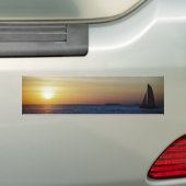 Key West sunset Bumpersticker (Op auto)