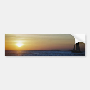 Key West sunset Bumpersticker
