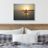 Key West Sunset Canvas Afdruk (Insitu (Slaapkamer))