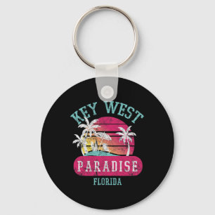 Key West Sunset Florida Beach Nieuwigheidkunst Sleutelhanger