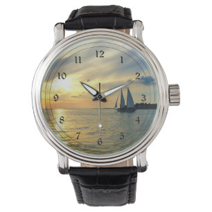 Key West Sunset Horloge