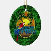 Key West Sunset Keramisch Ornament (Rechts)
