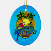 Key West Sunset Keramisch Ornament (Rechts)