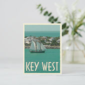 Key West Sunset Key  stijl Briefkaart (Staand voorkant)