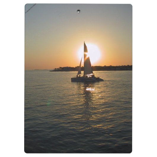 Key West Sunset Klembord (Achterkant)