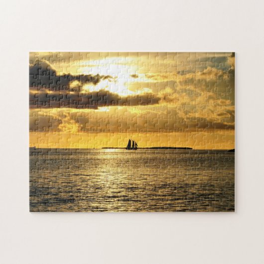 Key West Sunset Legpuzzel (Horizontaal)