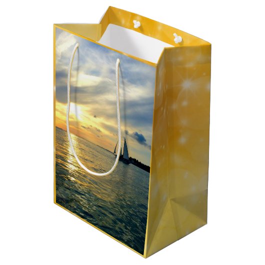 Key West Sunset Medium Cadeauzakje (Achterkant Gekanteld)