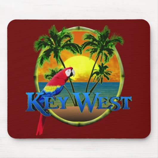 Key West Sunset Muismat (Voorkant)