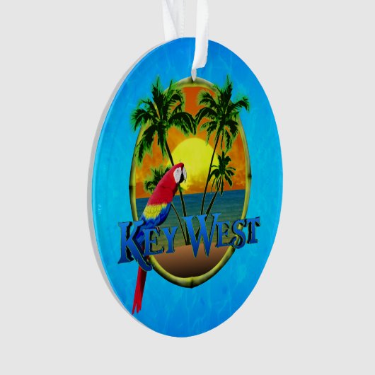 Key West Sunset Ornament (voorkant)
