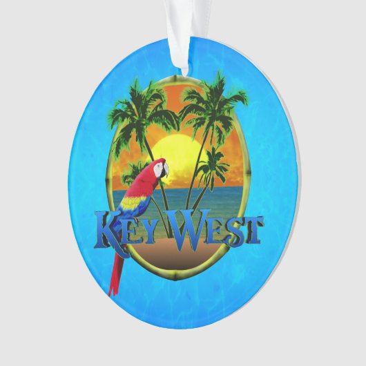Key West Sunset Ornament (voorkant)