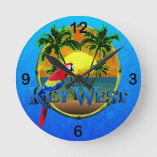 Key West Sunset Ronde Klok