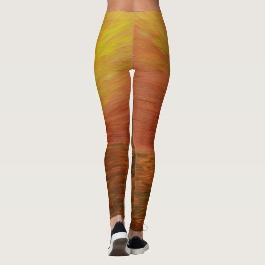 Key West Sunset Sailing Leggings (Achterkant)