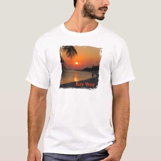 Key West Sunset T-shirt (Voorkant)