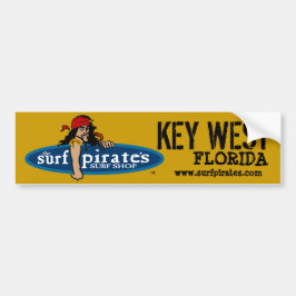 Key West Surf Shop Bumpersticker