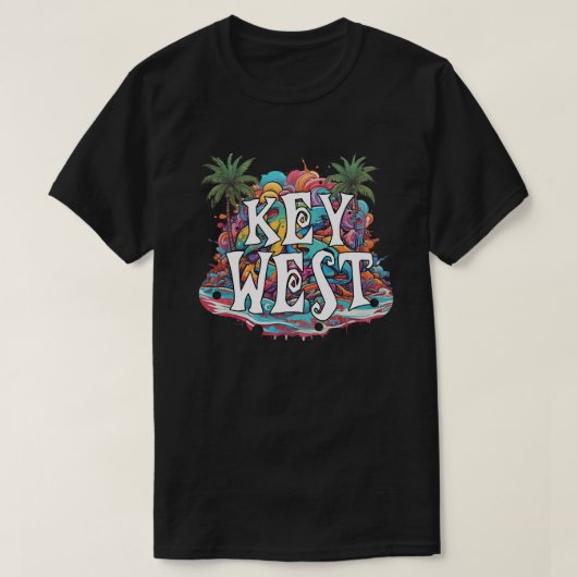 Key West T-shirt KW-0001 Direct to Garment Print (Design voorkant)