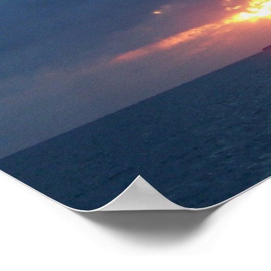 Key West Tightrope Walker op Sunset Poster (Hoek)