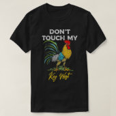 Key West Tik niet op mijn Rooster T-shirt (Design voorkant)