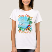 Key West Tropical Rock T-shirt (Voorkant)