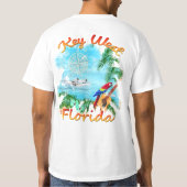 Key West Tropical Rock T-shirt (Achterkant)