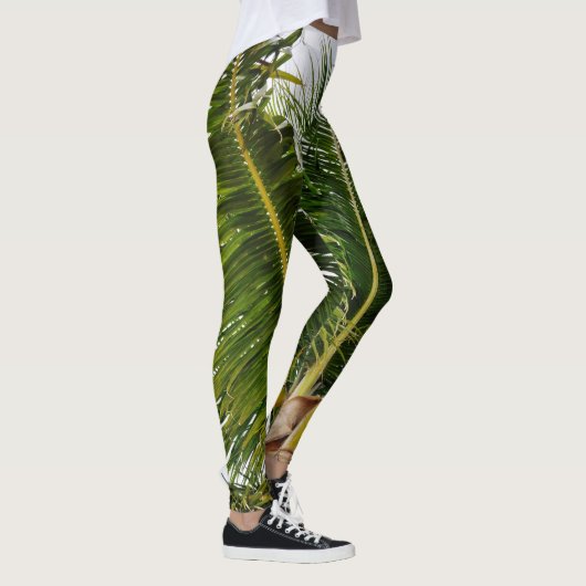 Key West, Tropisch, Palm Tree Leggings (Rechts)