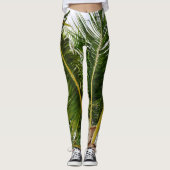 Key West, Tropisch, Palm Tree Leggings (Voorkant)