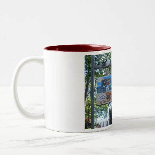 Key West Tweekleurige Koffiemok (Links)