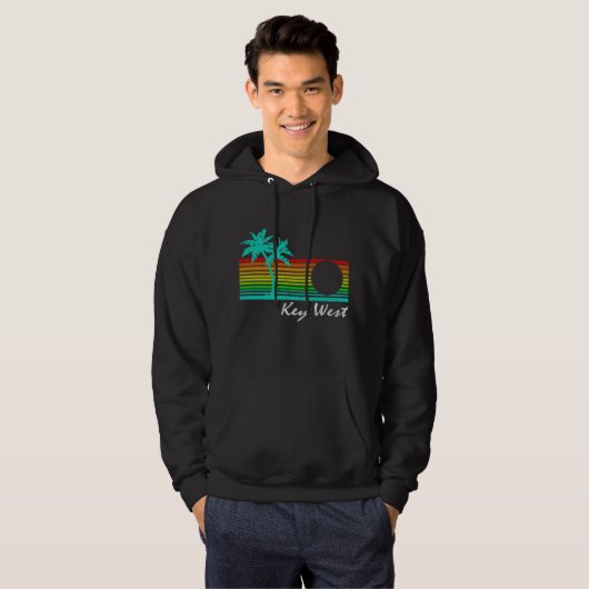Key West - , vervormd ontwerp Hoodie (Voorkant volledig)