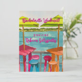 Key West Vibes vrijgezellenweekend Kaart (Staand voorkant)