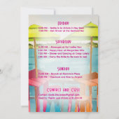 Key West Vibes vrijgezellenweekend Kaart (Achterkant)