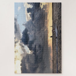 Key West Vist Boat op Sunset Legpuzzel