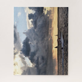 Key West Vist Boat op Sunset Legpuzzel