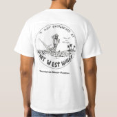 Key West Willy's die ik ben verscheept...waarde T T-shirt (Achterkant)