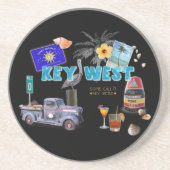 Key West Zandsteen Onderzetter (Voorkant)