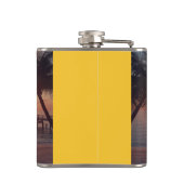 Key west zonsondergang heupfles (Achterkant)