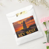 Key West zonsondergang met boten Bedankzakje (Gezegeld)