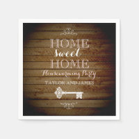  Key Wood Look Huisverwarmende servetten