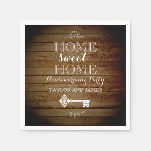 Key Wood Look Huisverwarmende servetten