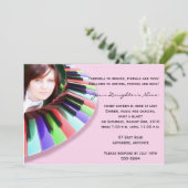 Keyboard Chaos met uw foto Kaart (Staand voorkant)