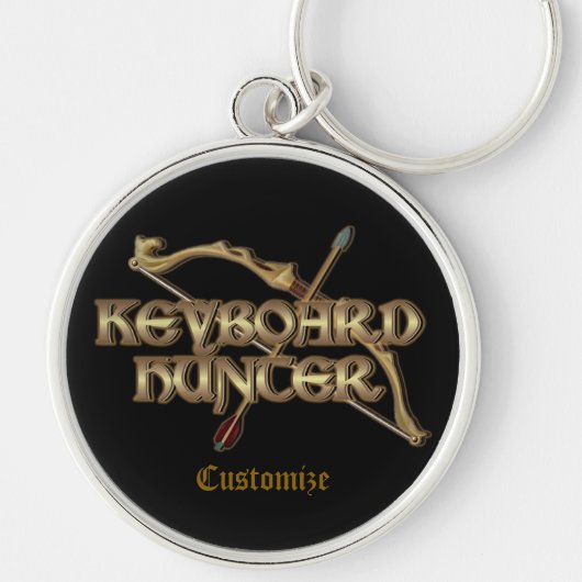 Keyboard Hunter MMORPG Sleutelhanger (Voorkant)