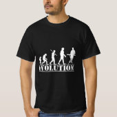 Keyboard Instrument Music Evolution for keyboarder T-shirt (Voorkant)