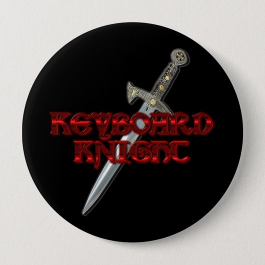 Keyboard Knight MMORPG Button (Voorkant)